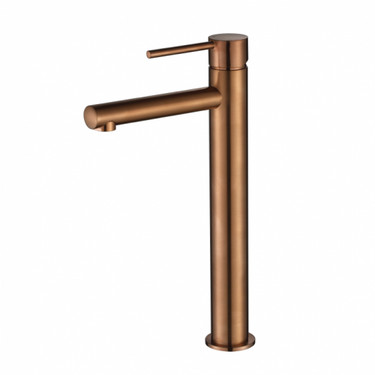 Star Mini | Champagne Tall Basin Mixer Tap