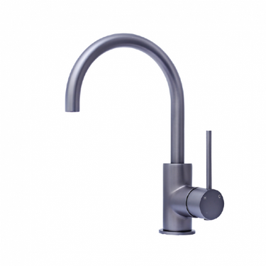 Star Mini | Gun Metal Basin/Kitchen Mixer Tap