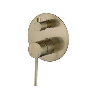 Star Mini | Brushed Bronze Diverter Shower Mixer
