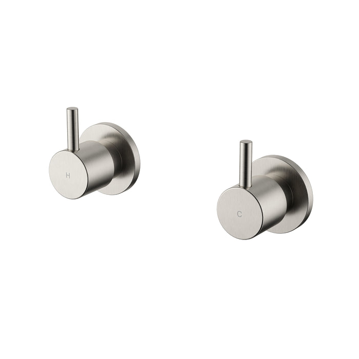 Star Mini | Brushed Nickel Wall Top Assemblies