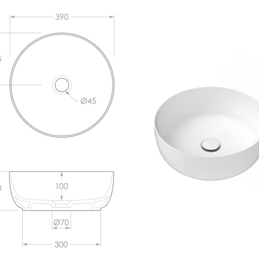 ADP | Glam Round Matte Pearl