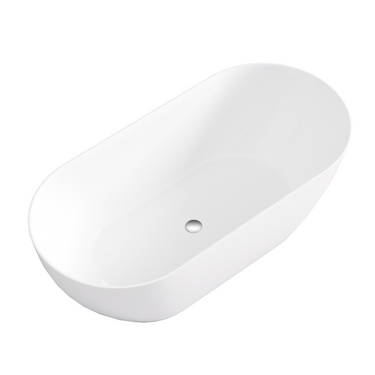 LUKKA | Ellips 1700mm Slim Free Standing Bathtub