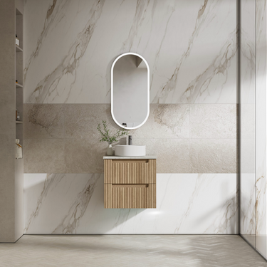 Aulic| 600mm Lovina Tier Wall Hung Vanity