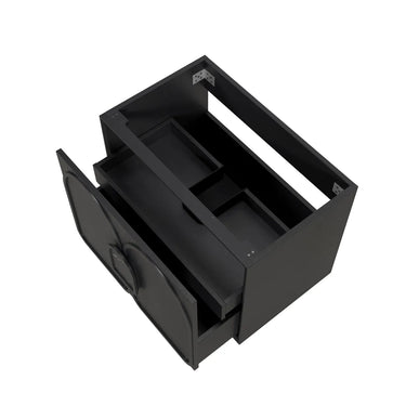 Otti Australia | 750 Laguna Black American Oak Wall Hung Vanity