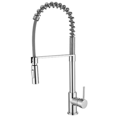 Kasper | Chrome Spring Kitchen Mixer