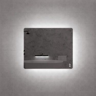 Riva | 900 x 750 mm LED Square Mirror Three colour option 3000K / 4000K / 6000K