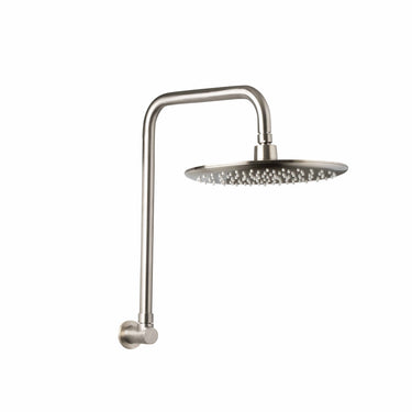 Loui | Brushed Nickel Gooseneck Shower