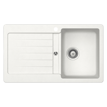 Schock Typos Single Bowl with Drainer Alpina Kitchen & Laundry Sink