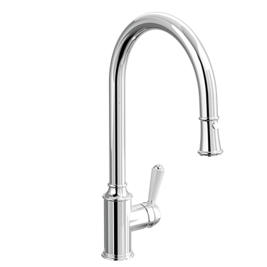 Linsol | Vintage Tommy Pull Down Sink Kitchen / Laundry Mixer - Chrome