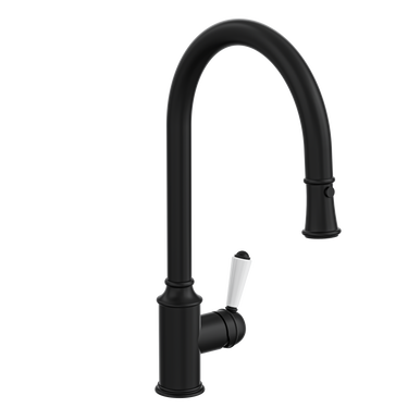 Linsol | Vintage Tommy Pull Down Sink Kitchen / Laundry Mixer - Black