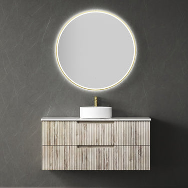 Tuscana | Fluted Wall Hung Vanity 1200mm