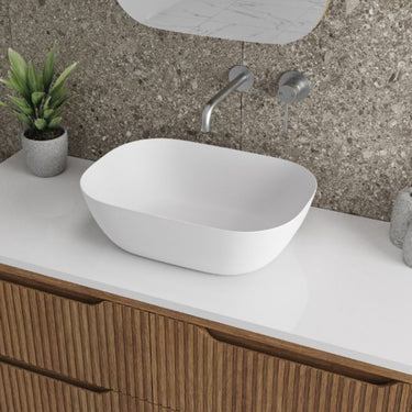 Usini | 460 Above Counter Basin Matte White