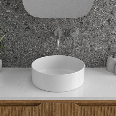 Lucito | 360 Round Above Counter Basin Gloss White