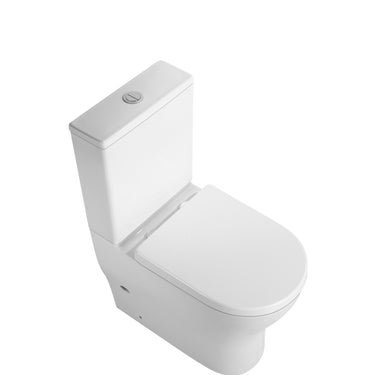 LUKKA | Verona Tornado Rimless Back To Wall Toilet Suite