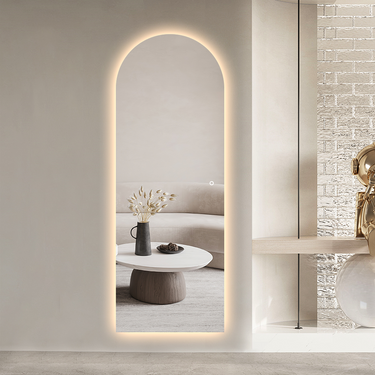 Arched | 600 x 1650mm LED Mirror Three colour option 3000K / 4000K / 6000K