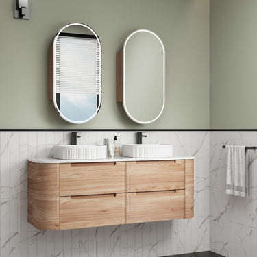 Aulic Diamond Collection | Briony Wall Hung Vanity 1500mm