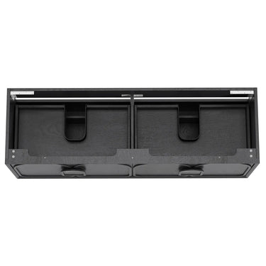 Otti Australia | 1500 Laguna Black American Oak Wall Hung Vanity