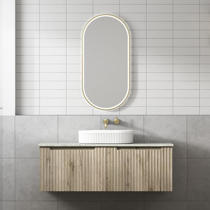 Calder | Fluted Wall Hung Vanity 1200mm