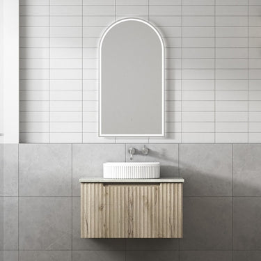Calder | Fluted Wall Hung Vanity 750mm