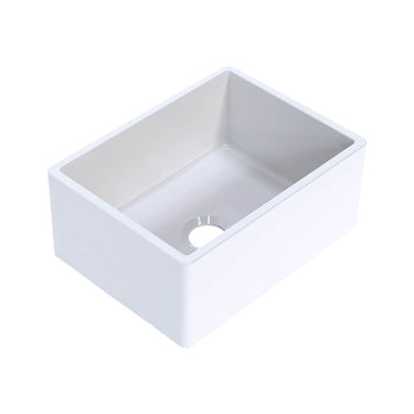 Cove 60 | 610 x 460mm Fireclay Gloss White Butler Sink