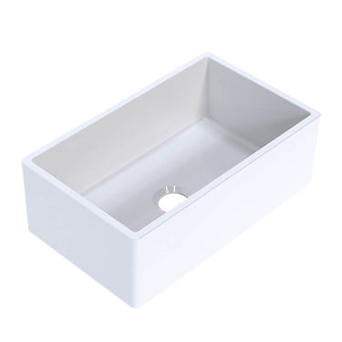 Cove 75 | 760 x 460mm Fireclay Gloss White Butler Sink