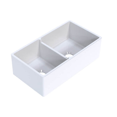 Cove 85 | 840 x 460mm Fireclay Gloss White Butler Sink