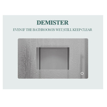 Nova | 900 x 750 mm LED Square Mirror Three colour option 3000K / 4000K / 6000K