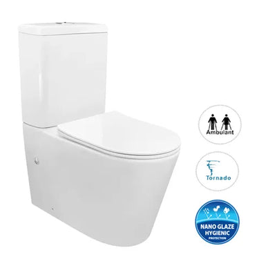 Feanza cyclone Toilet Suite R&T Flush System