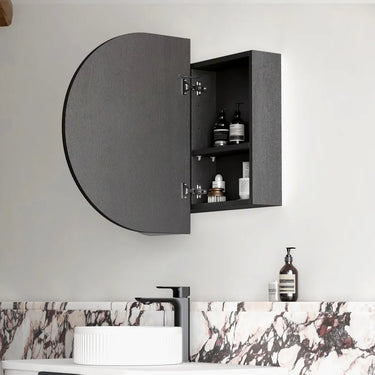 Otti Australia | Bondi 900mm Black Oak Led Shaving Cabinet