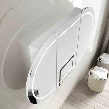 Otti Australia | Bondi 1500mm Matt White Led Shaving Cabinet