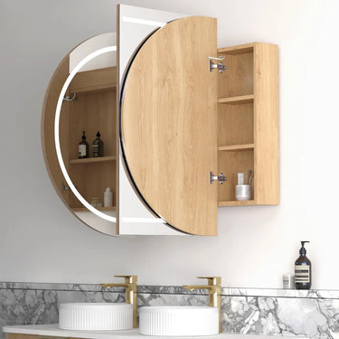 Otti Australia | Bondi 1500mm Natural Oak Led Shaving Cabinet