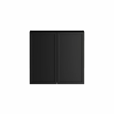 Otti | Hampshire Black Base Laundry Cabinet with Stone Top and Sink 1305x600x2100 B