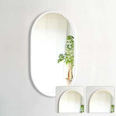 Otti Australia |900x600 Noosa White Metal Frame Mirror