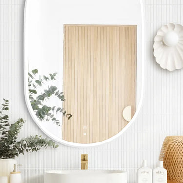 Otti Australia |900x600 Noosa White Metal Frame Mirror