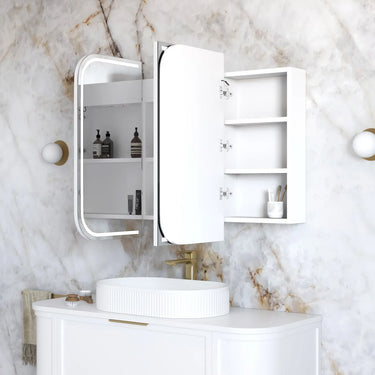 Otti Australia | 1200x750 LED Newport White Shaving Cabinet