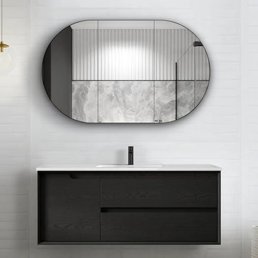 Otti | Byron 1200mm Black Oak Wall Hung Vanity