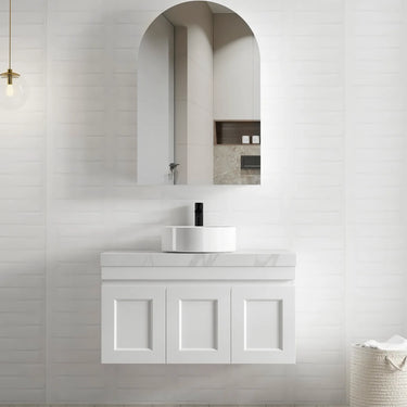 Otti Australia | Archie Matte White Shaving Cabinet