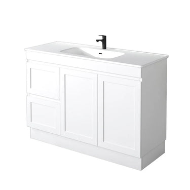Miami | 1200mm Vanity Matte White Single Bowl