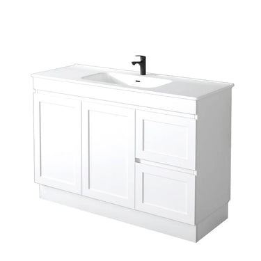 Miami | 1200mm Vanity Matte White Single Bowl