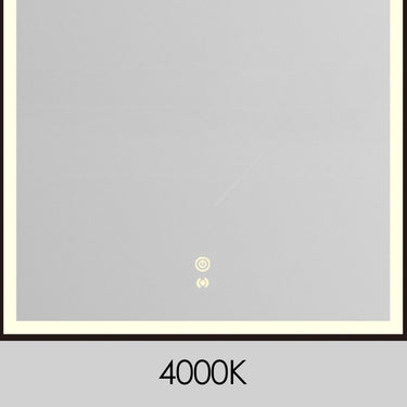 Otti Australia | Archie Gold Metal Frame 900x600mm LED Mirror