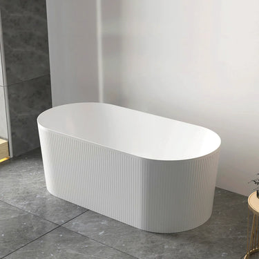 Attica | Noosa 1700 Gloss White Round Freestanding Bath