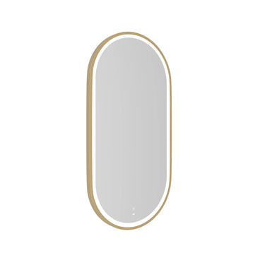 Otti Australia | LED Noosa 900x450 Gold Metal Frame Mirror