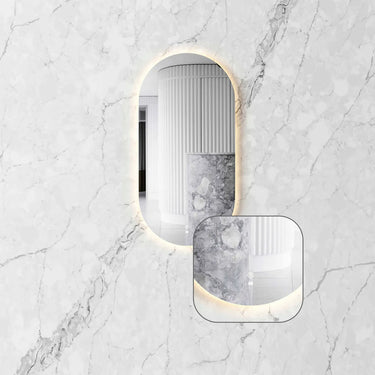 Otti Australia | LED Noosa 900x450 Frameless Tuffi Mirror