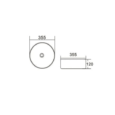 Otti Australia | Artis 88 Gloss White Basin