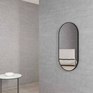 Otti Australia | Noosa 900x450 Black Metal Frame Mirror