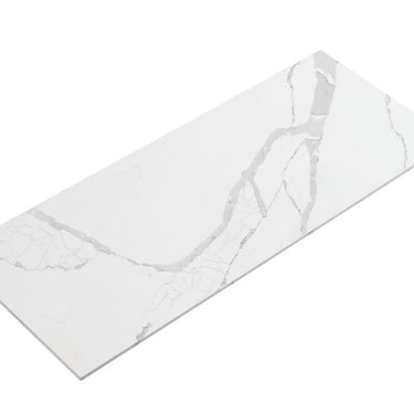 Aulic| 900mm Curva White Fluted Wall Hung Vanity 900mm