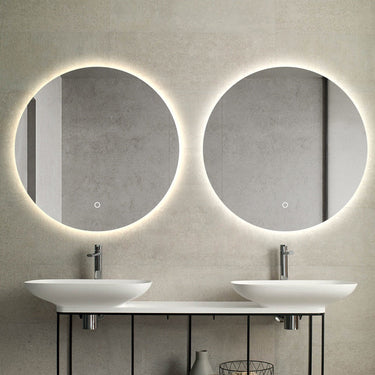 Miro | 650 x 650 mm LED Round Mirror Three colour option 3000K / 4000K / 6000K