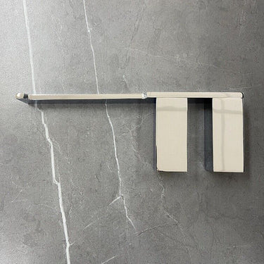 Alpha | Chrome Solid Brass Toilet Roll Holder