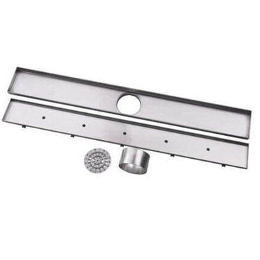 600 mm | Tile Insert Centre Stainless steel 304 Smart Linear Waste Drain