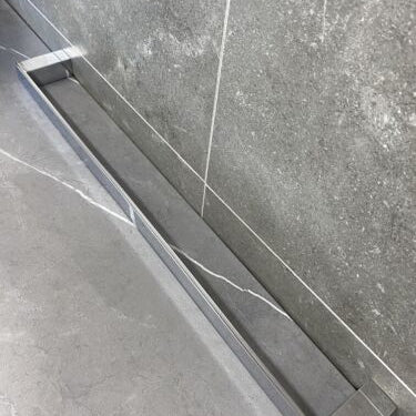 Alpha | Chrome Single Towel Rail 600mm Solid Brass